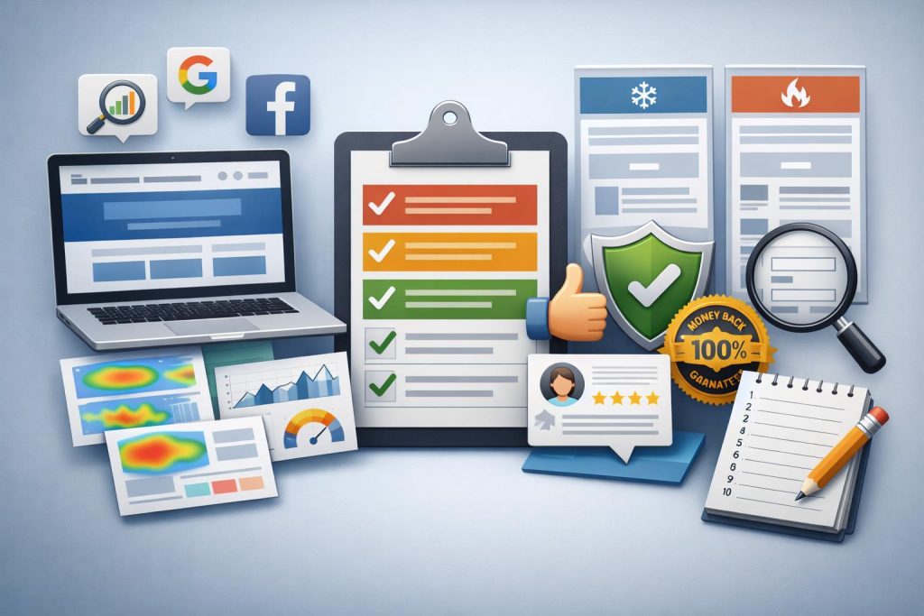 Landing Page Conversion Audit for Ads